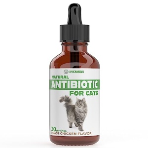 Natural Antibiotics for Cats | Cat Supplements | Cat Antibiotic | Cat Antibiotics | Cat Immune Support | Antibiotic for Cats | Cat Multivitamin | Multivitamin for Cats | 1 Pack: 30 Servings Total